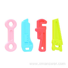 Silicone baby tool teether molar stick